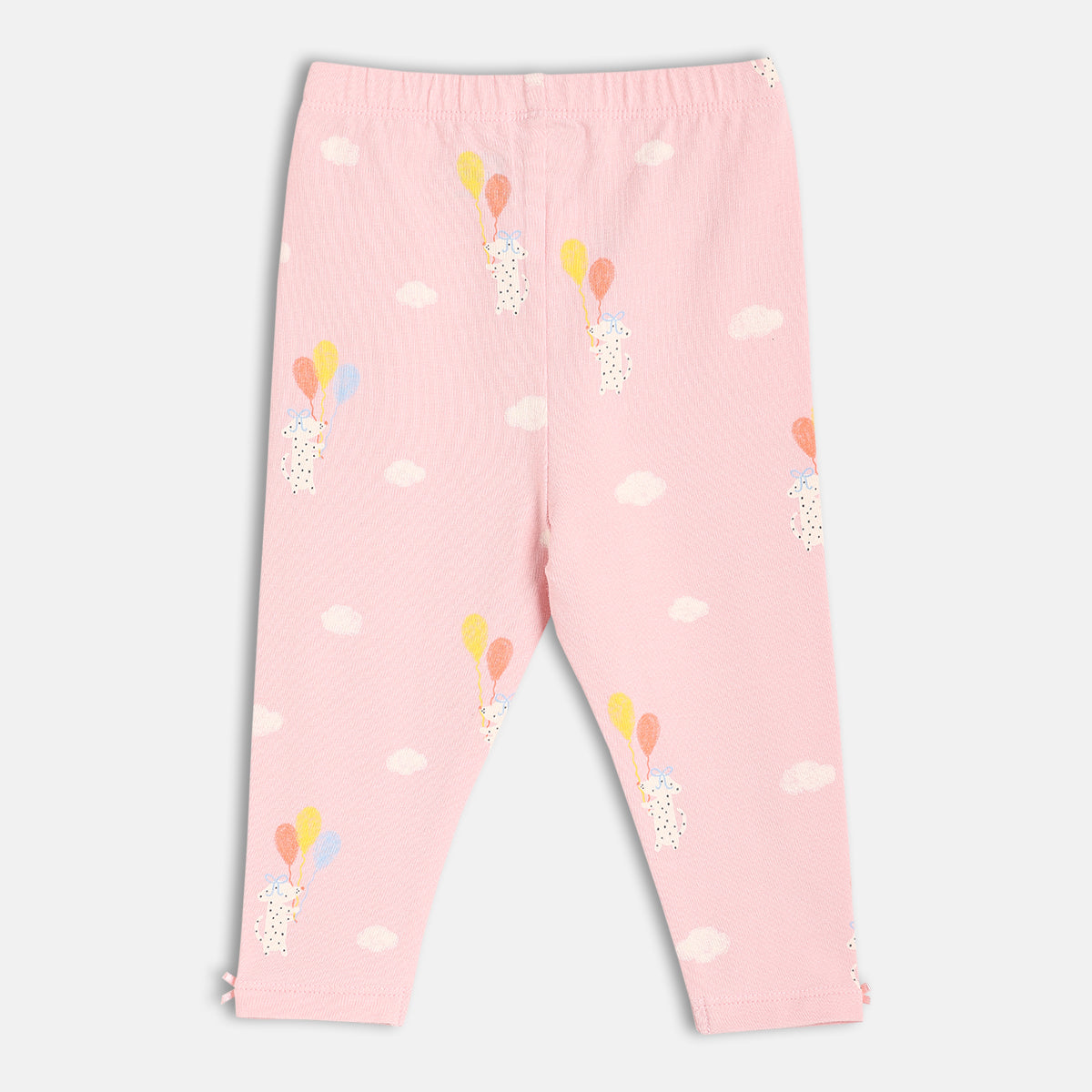 Girls Pink/White Legging