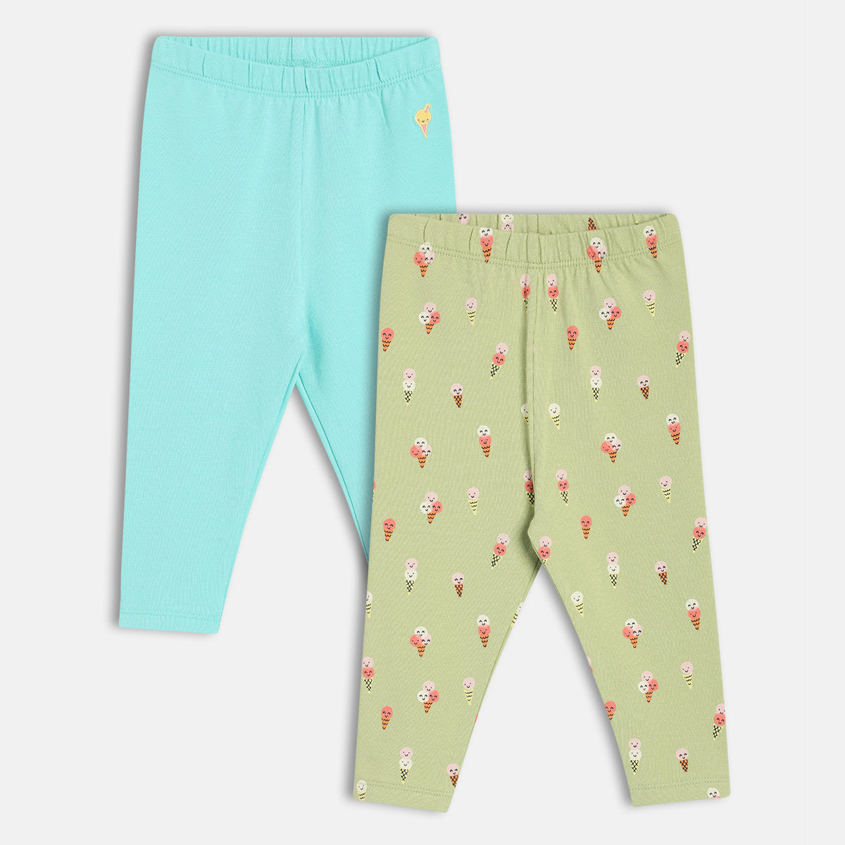 Girls Blue/Green Legging