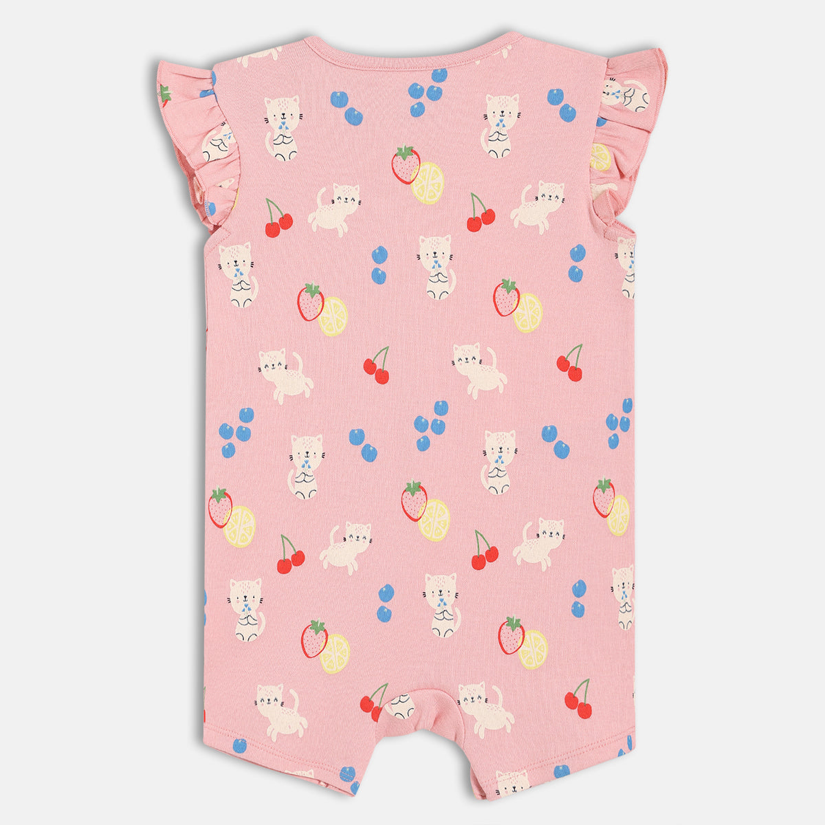 Girls Green/Pink Romper