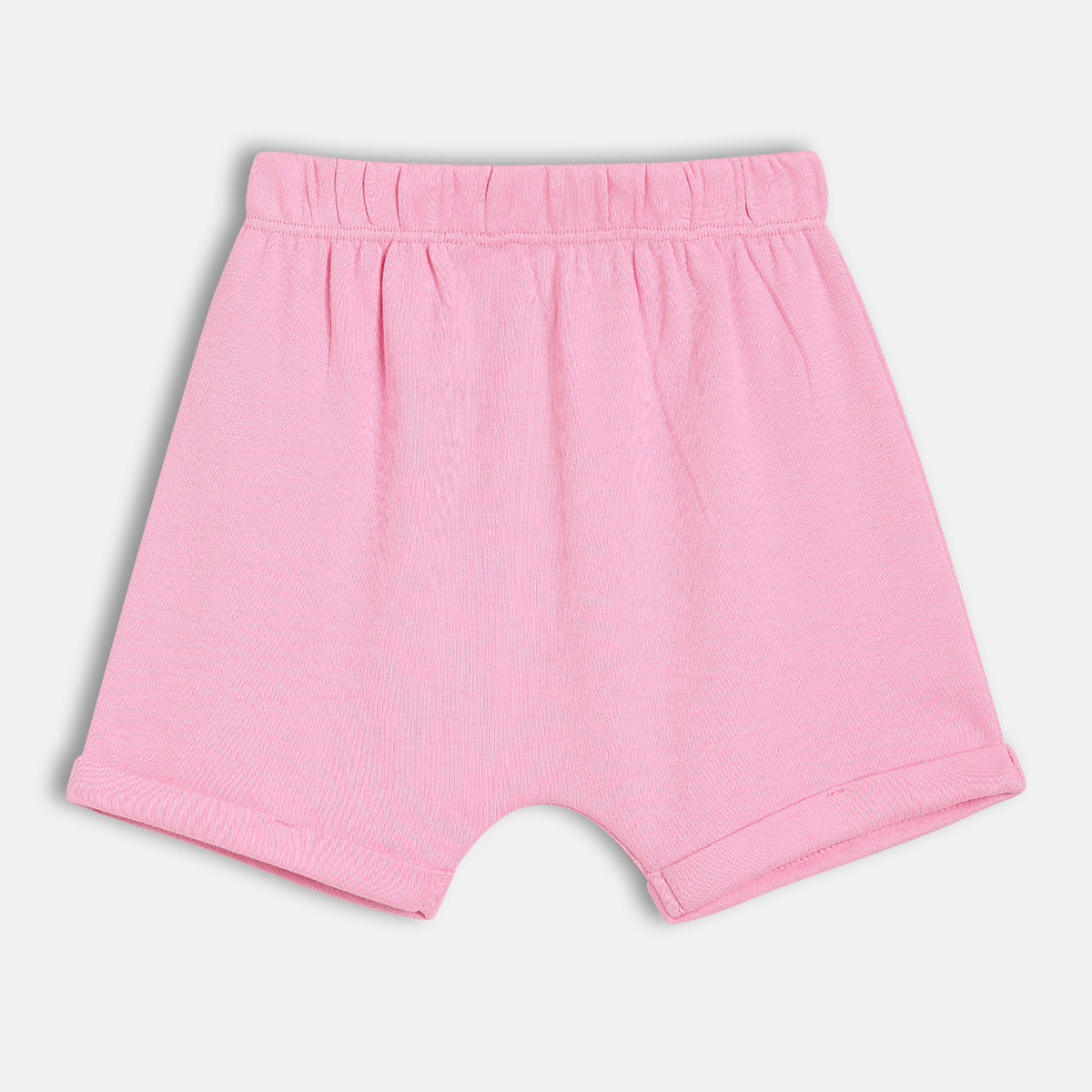 Girls Orange/Pink Elasticated Shorts