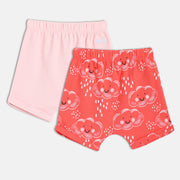Girls Red/Pink Shorts