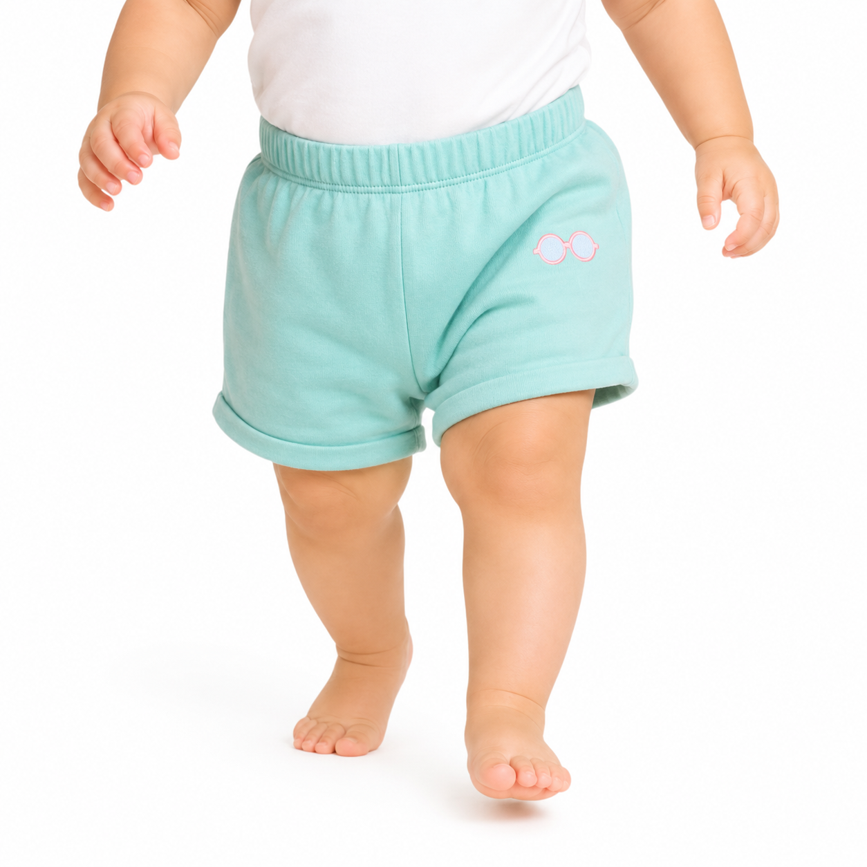 Girls Blue/Multi Shorts