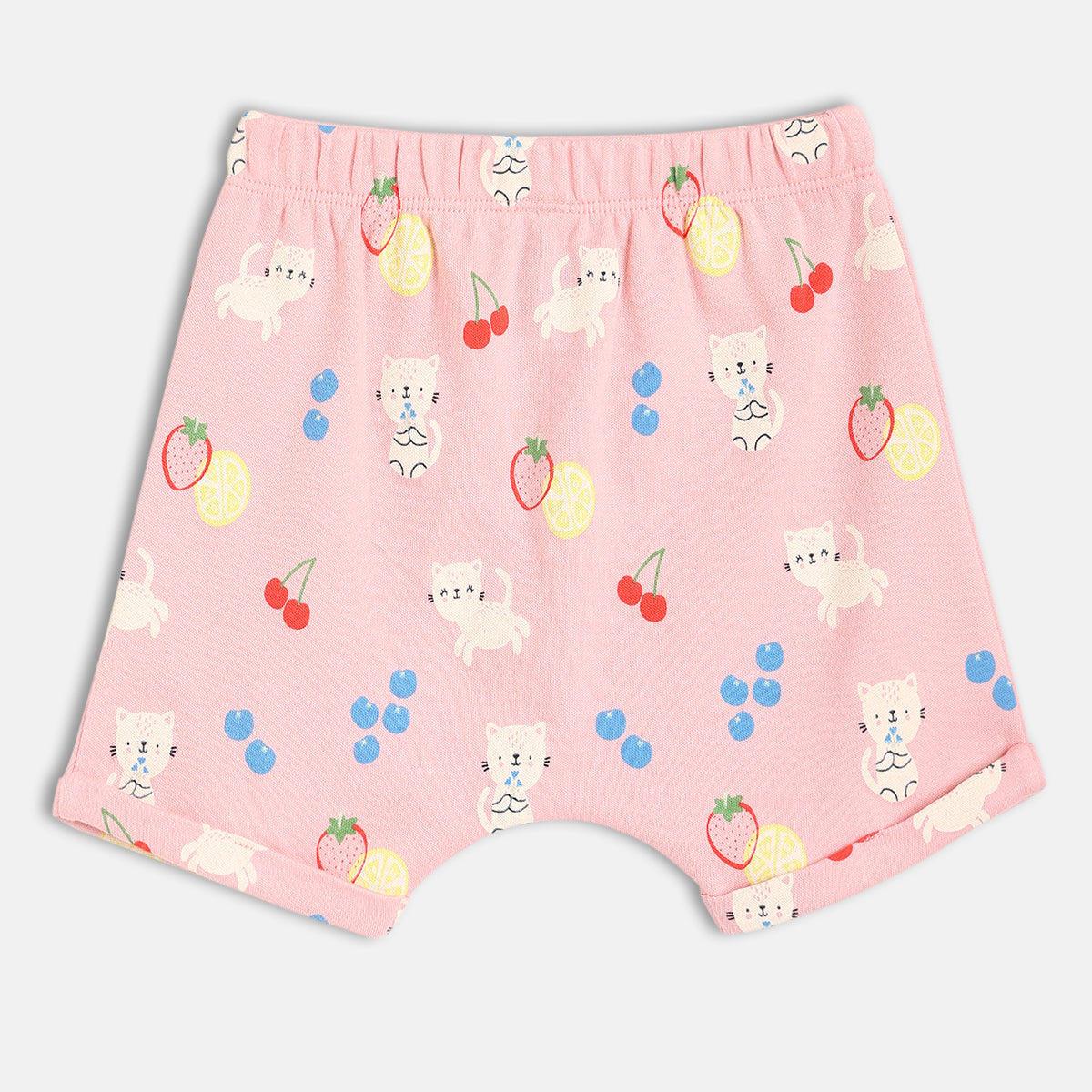 Girls Pink/White Shorts