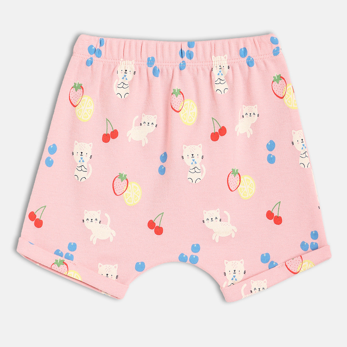 Girls Pink/White Shorts