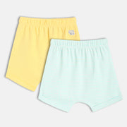 Girls Blue/Yellow Shorts