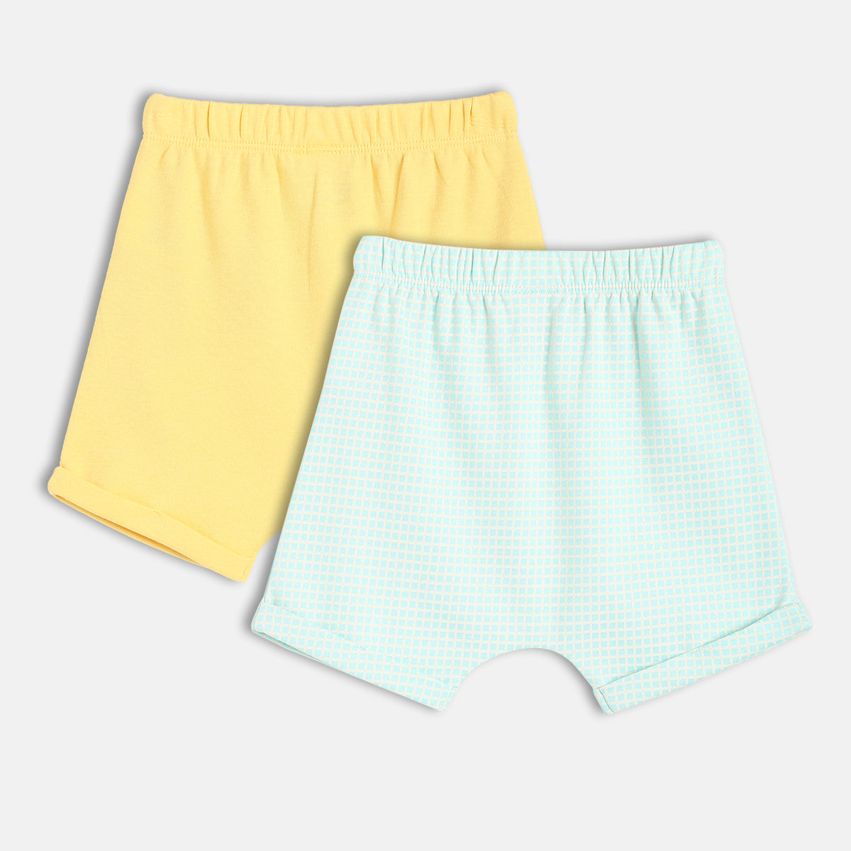 Girls Blue/Yellow Shorts