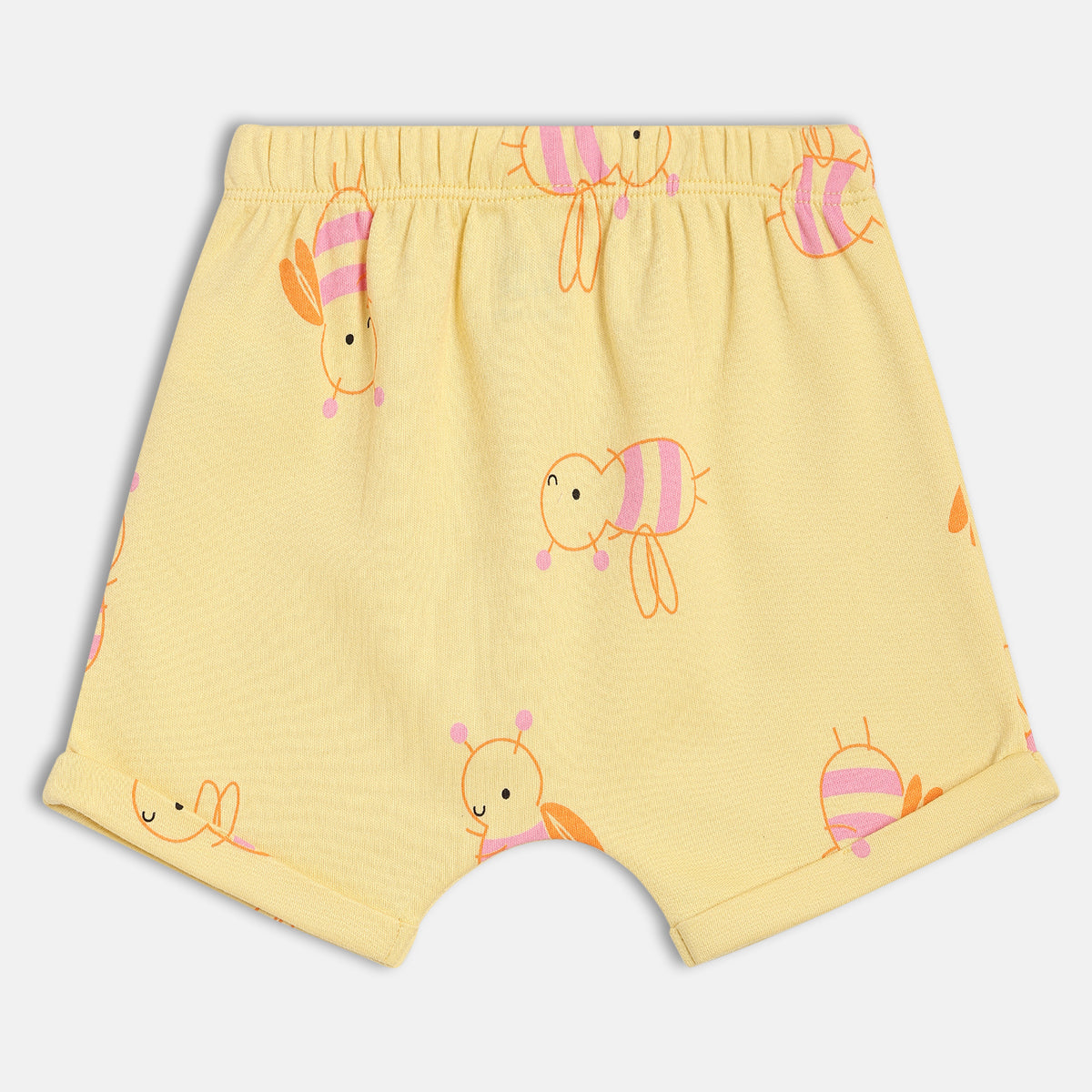 Girls Yellow/Red Shorts