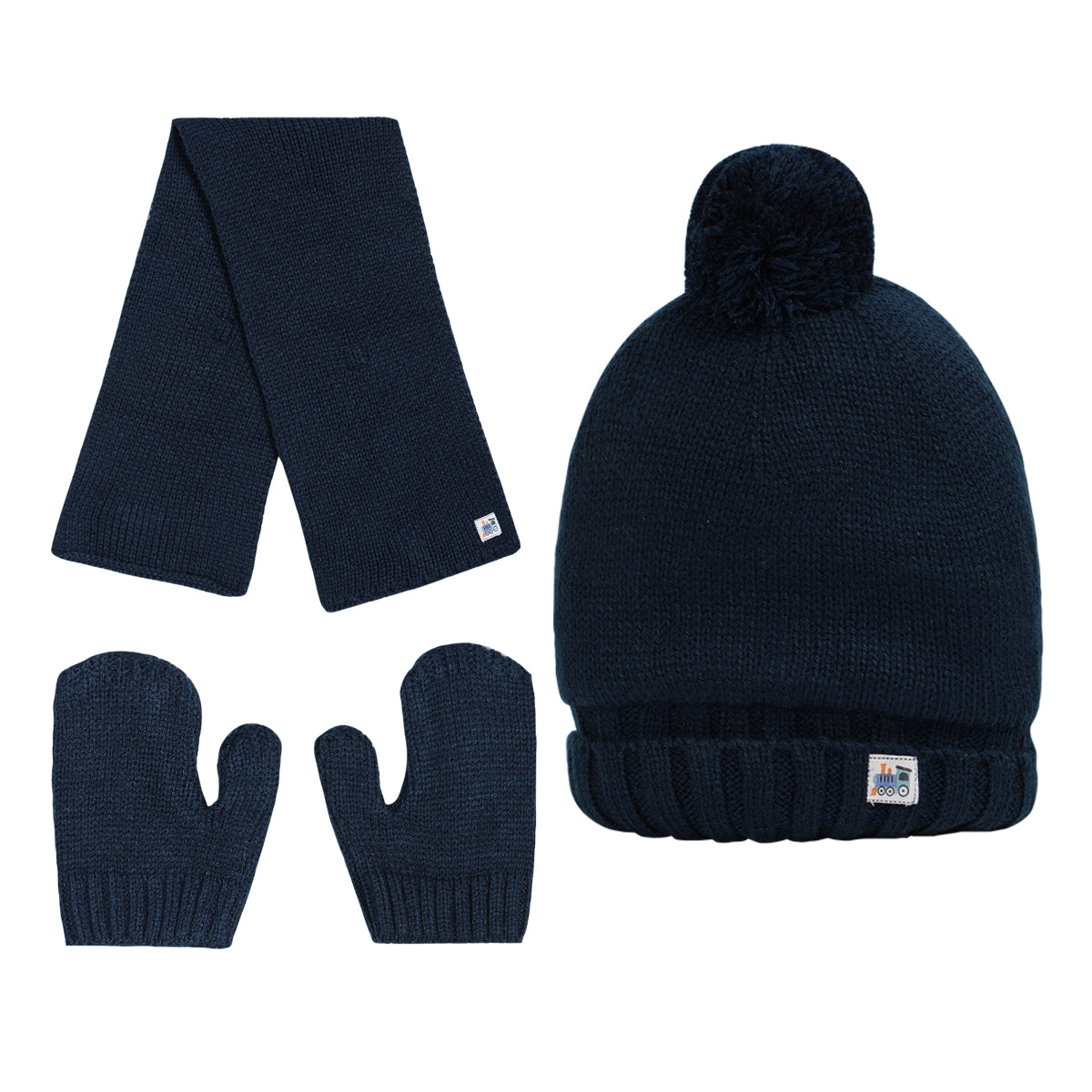 Boys Navy Blue   Accessories Set