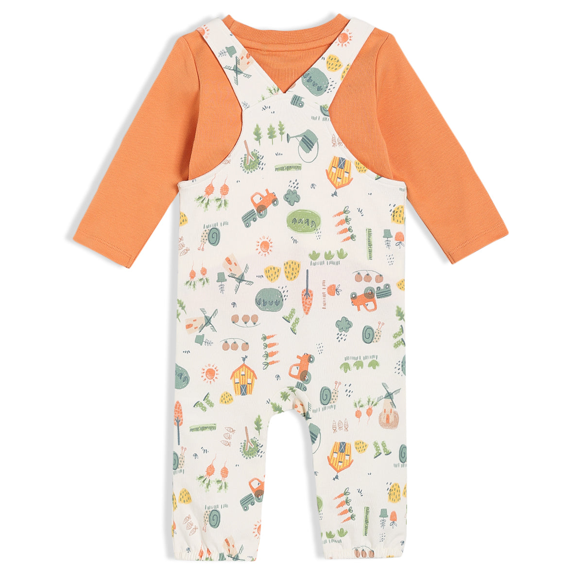 Boys Multi   Dungaree Set