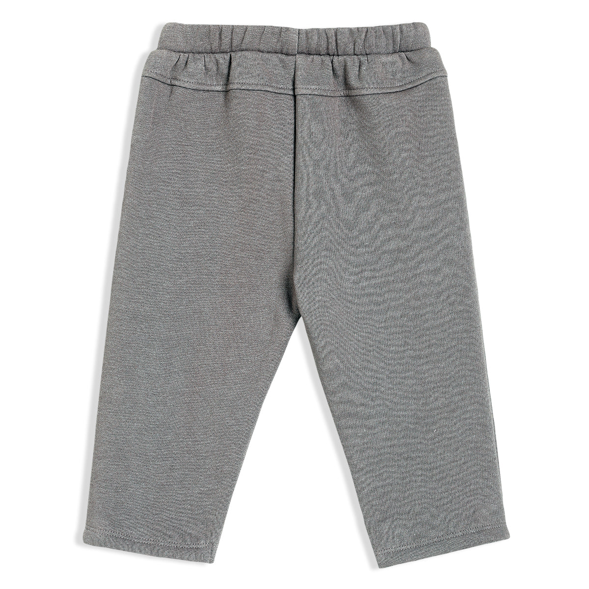 Black Baby Boys Adjustable Waistband Full Length Knit Bottom