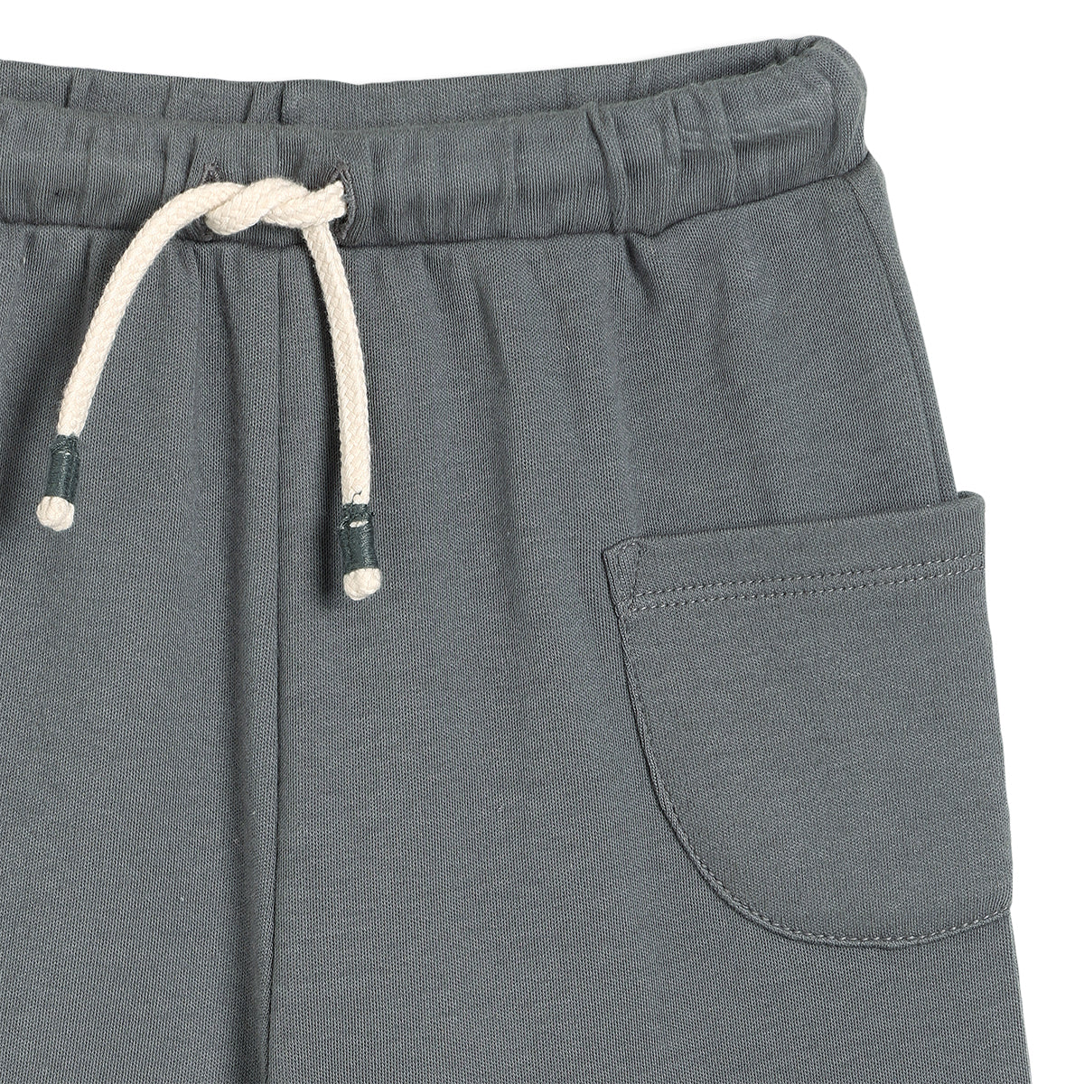 Boys Grey Elasticated Full Length Knit Bottom