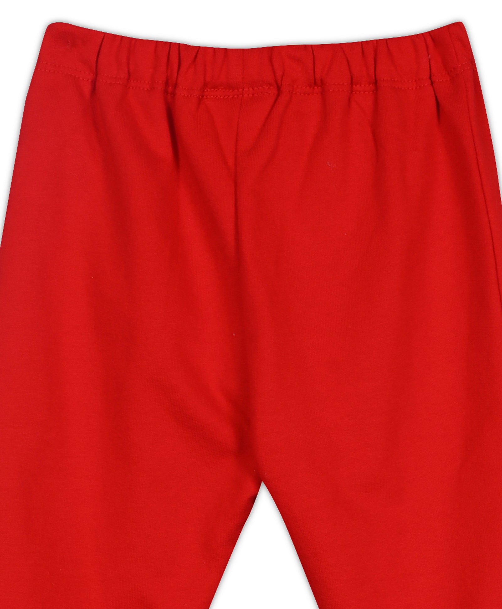 Boys Cotton Full Sleeve Solid Clothing Set - Black & Red