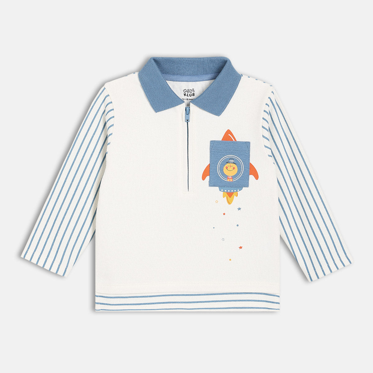 Boys Multi Collar Full Sleeves Shirt