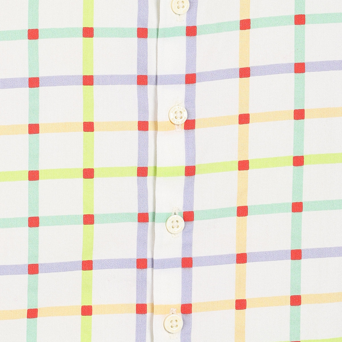 Boys Cotton Full Sleeves Checked Shirt - White