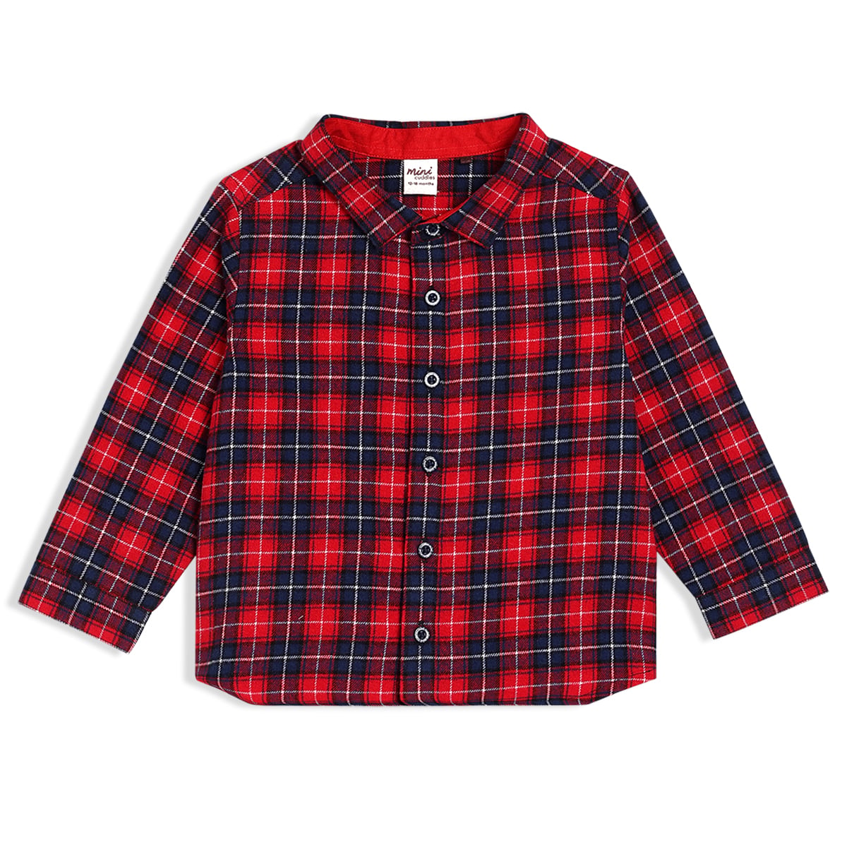 Baby Boys Shirt, T-Shirt & Pant Everyday Outfit Bundle - Red, White & Grey