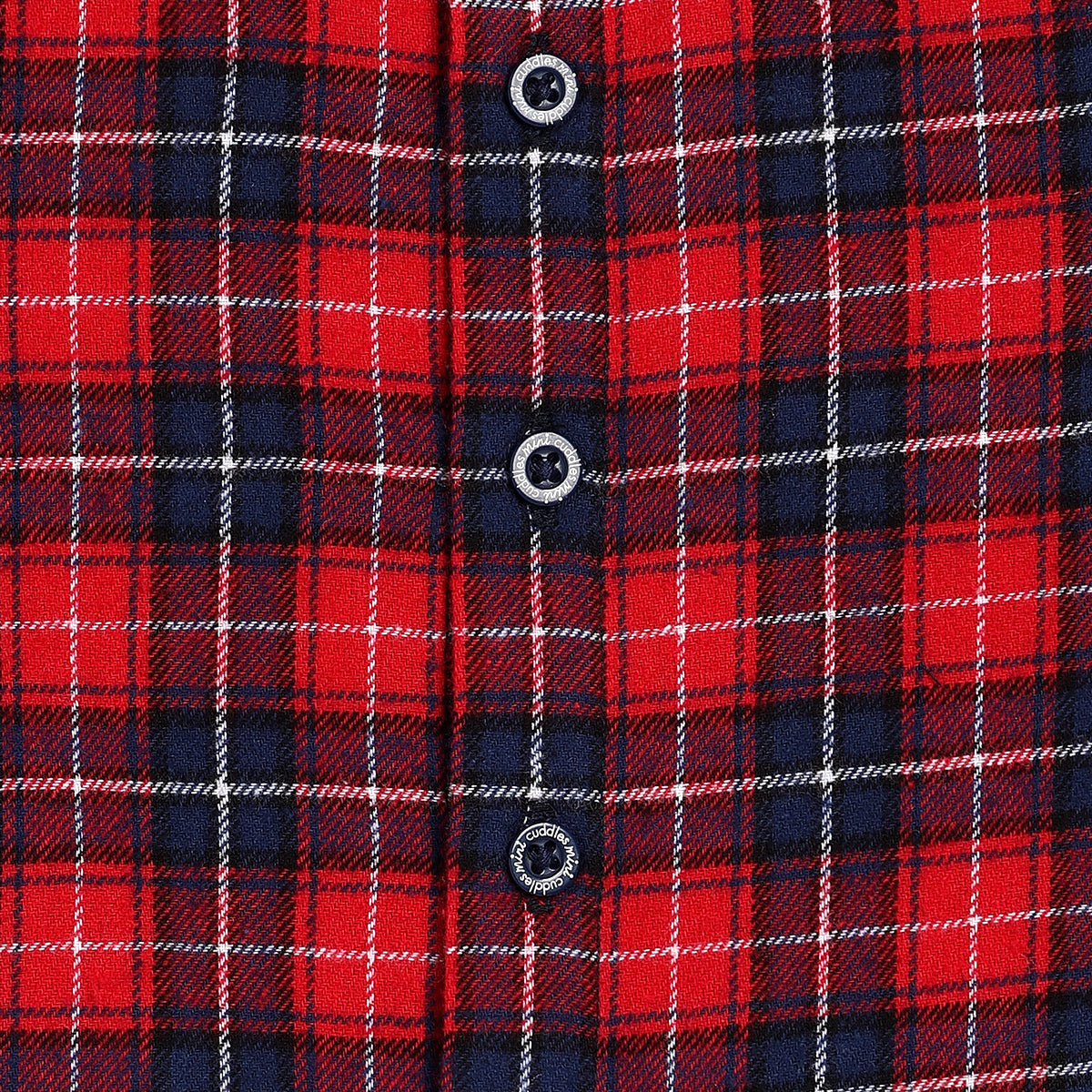Boys Red Collar Full Sleeve Shirt