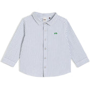 Boys White Collar Full Sleeve Shirt