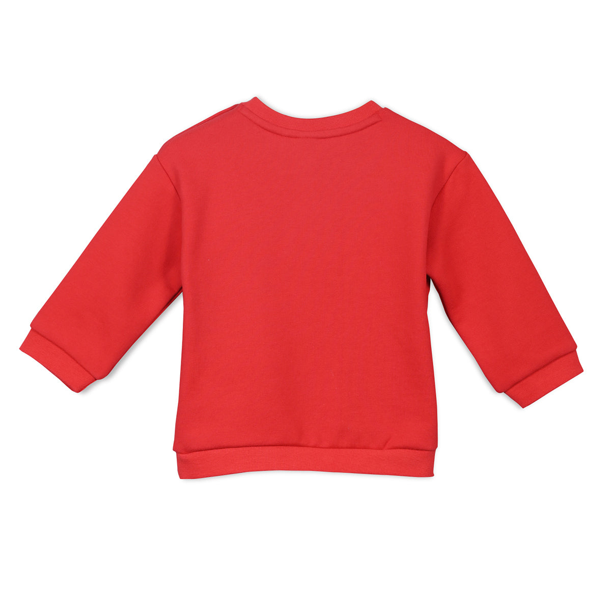 Red Baby Boys Round Neck Full Sleeve Sweat Shirt