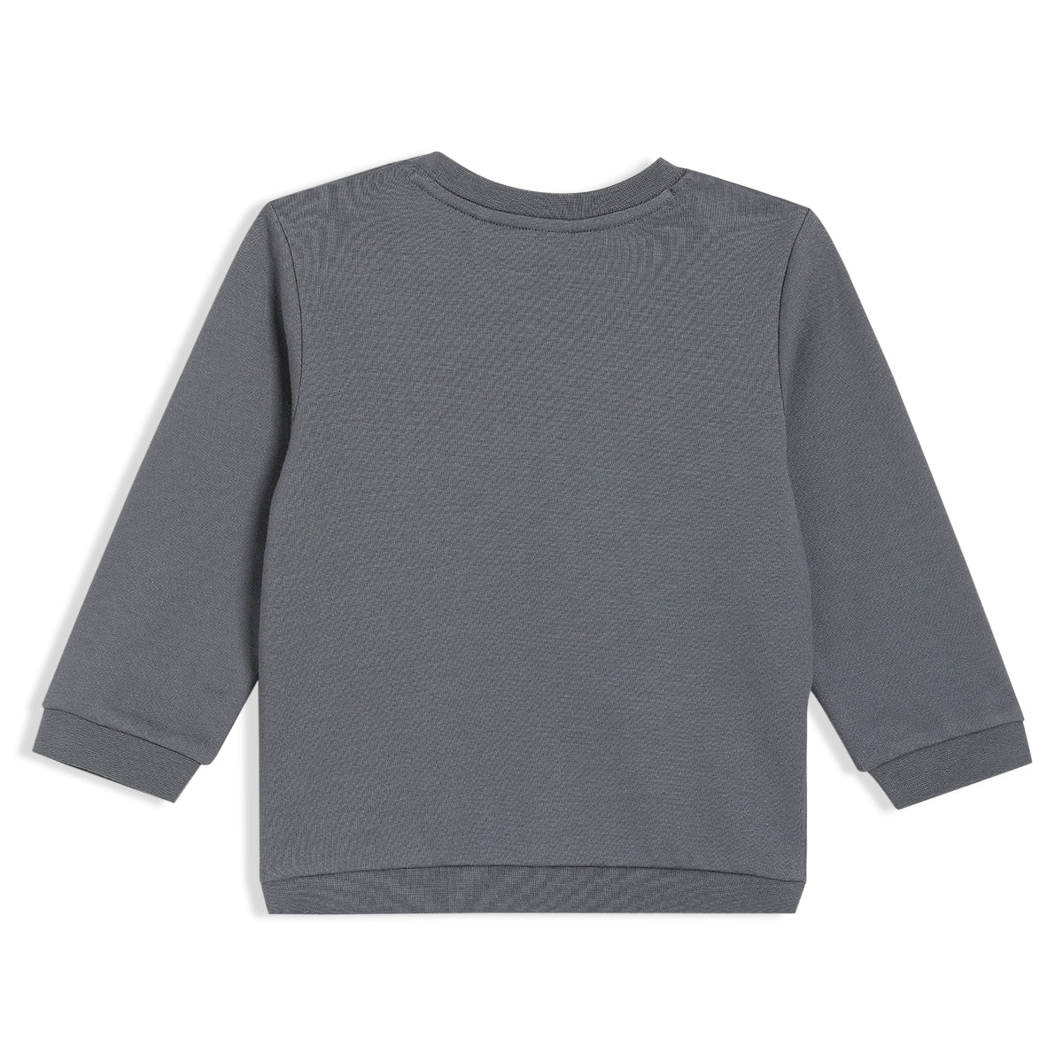 Boys Navy Blue Round Neck Full Sleeve Sweat Shirt
