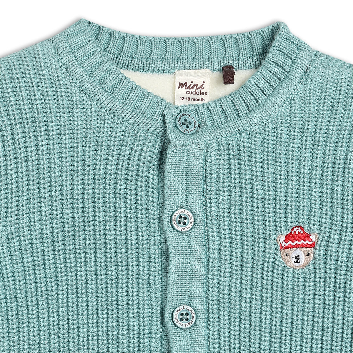 Multi Baby Boys Round Neck Full Sleeve Sweater