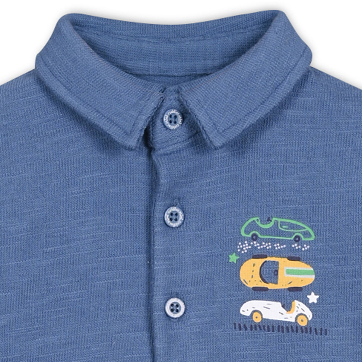 Blue Baby Boys Full Length Top And Bottom