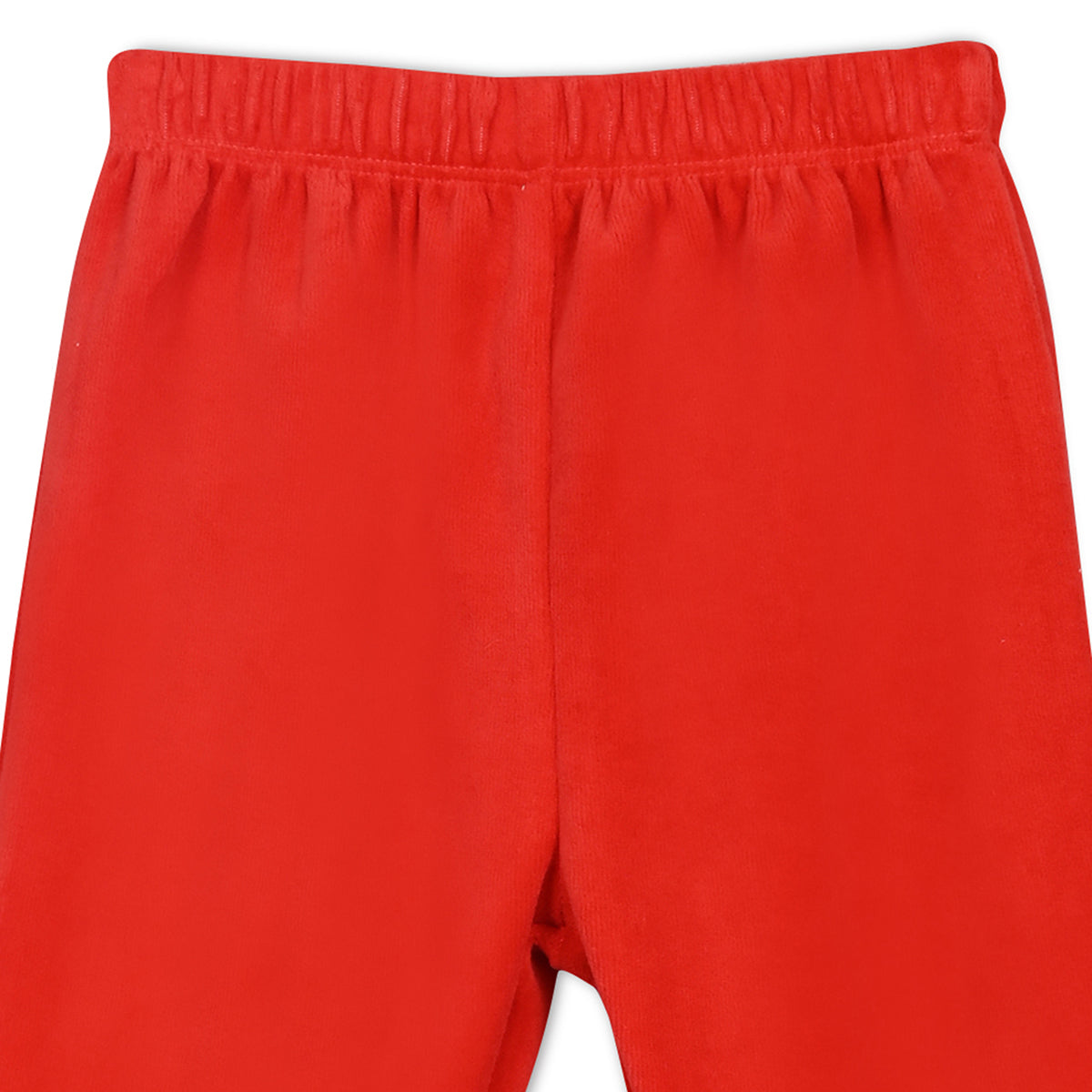 Boys Cotton Full Sleeve Solid Clothing Set - Black & Red