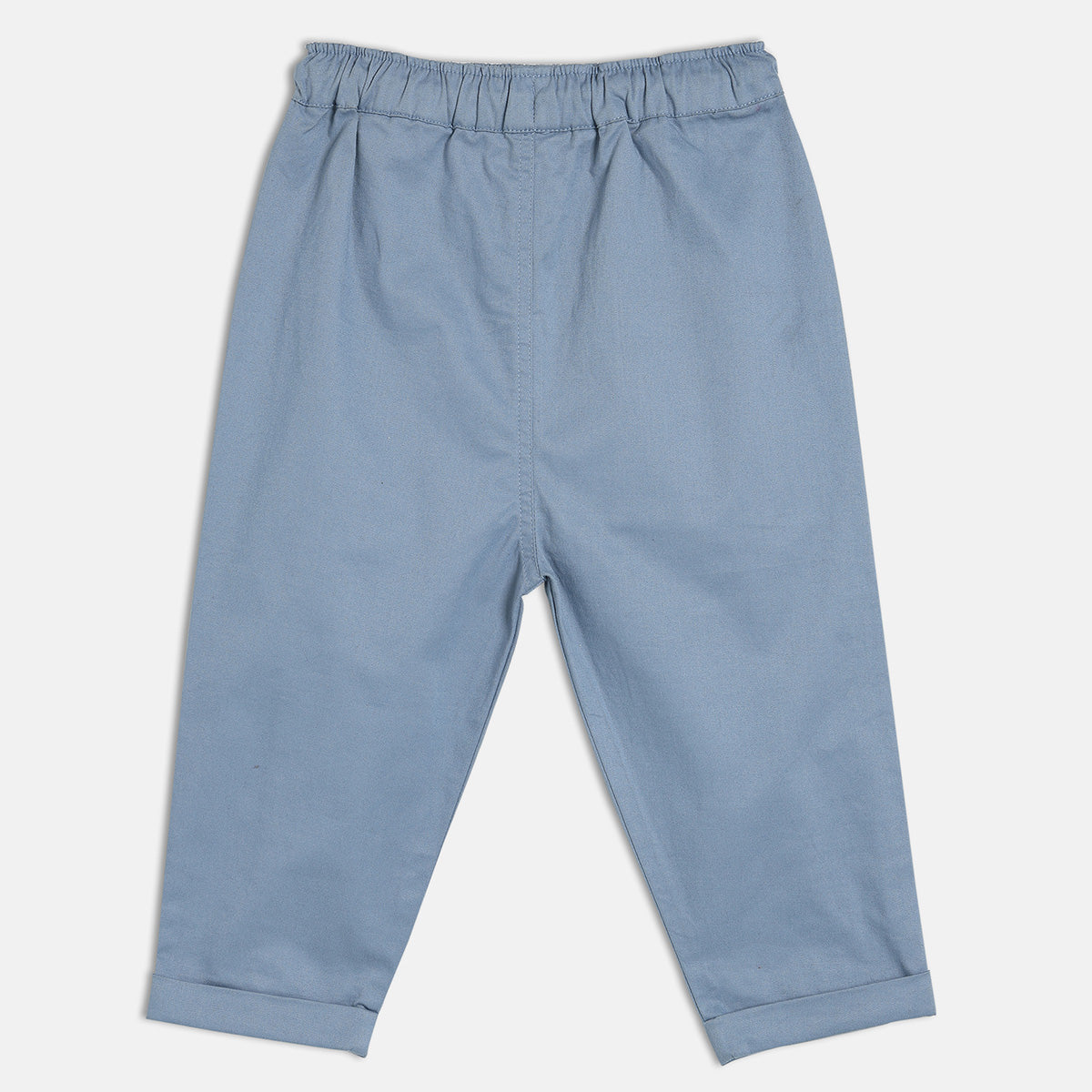 Boys Blue Elasticated Full Length Woven Pant