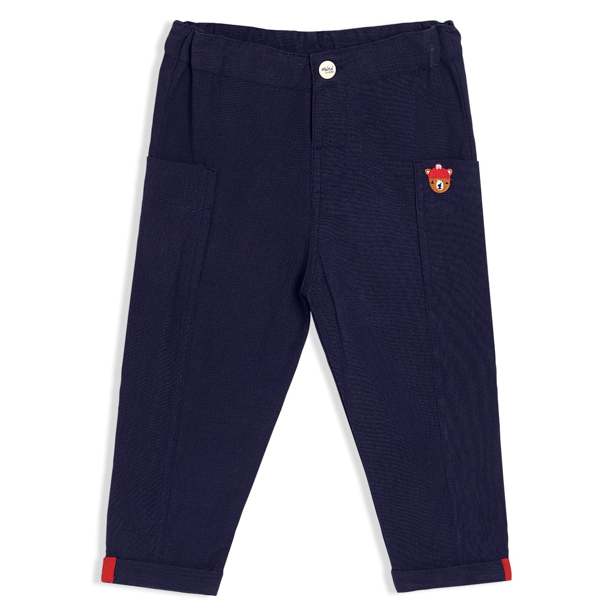 Baby Boys Shirt, Pant & Shoes Party Outfit Bundle - White & Navy Blue