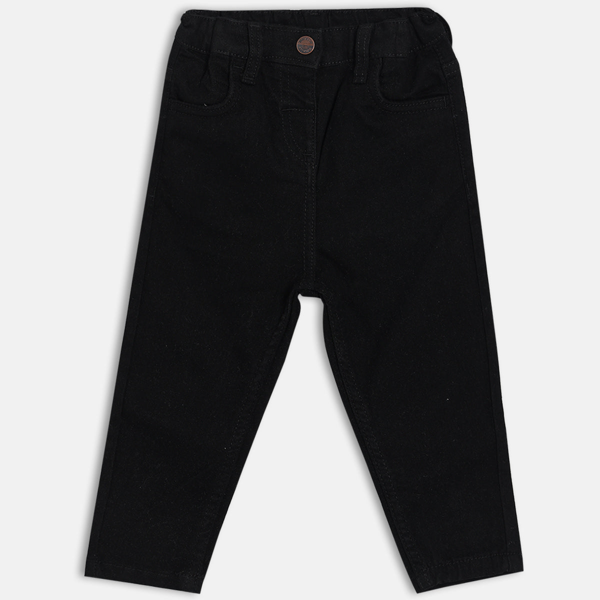 Girls Denim Pant Black