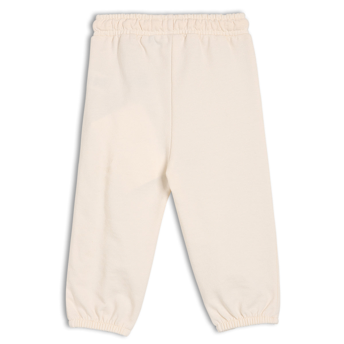 Girls Beige Elasticated Full Length Knit Bottom