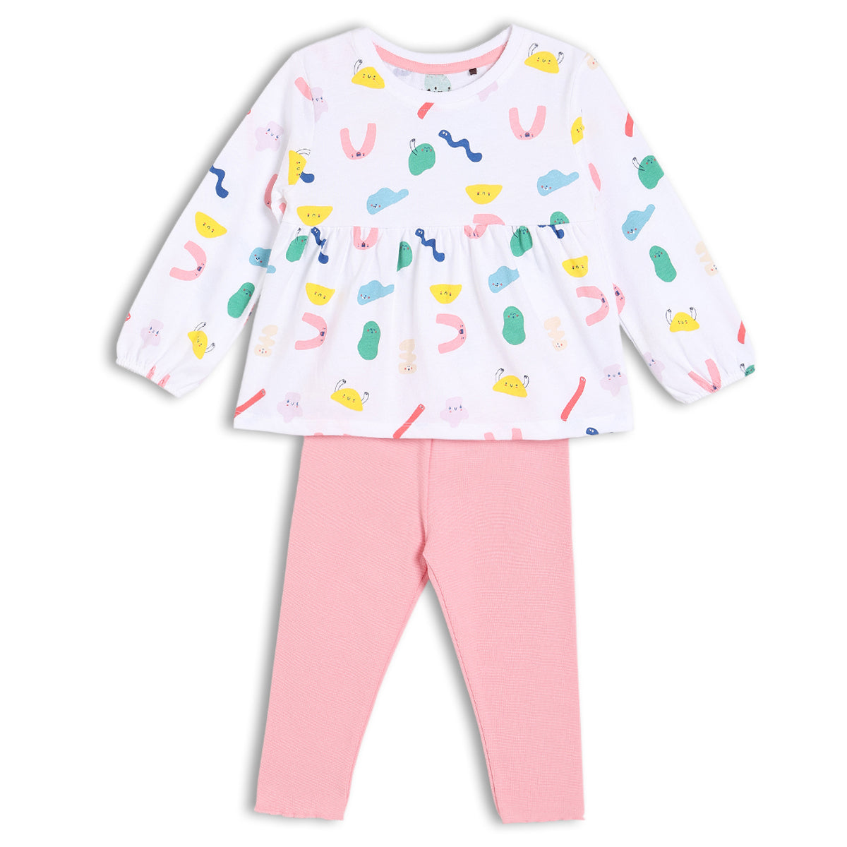 Girls Multi   Top And Bottom