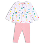 Girls Multi   Top And Bottom