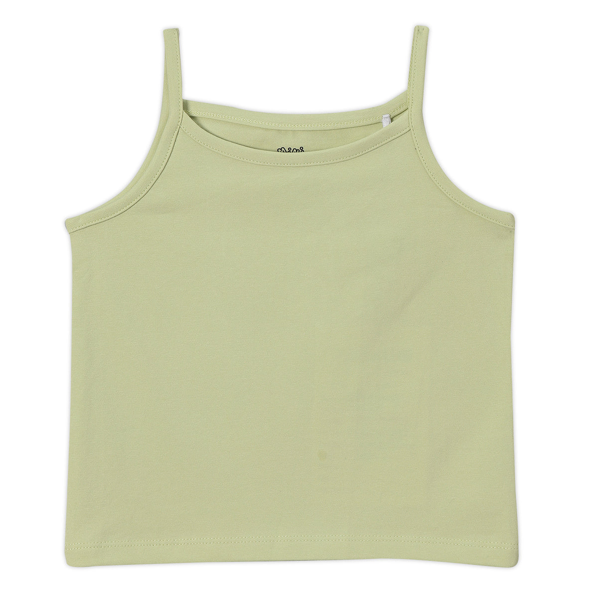 Girls Full Sleeves Floral Embroidered Top - Green