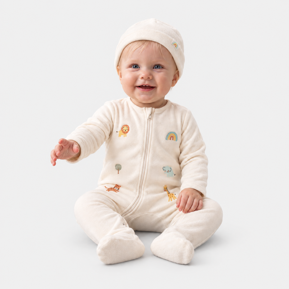 Baby Unisex 4 piece Luxury Gift Set, Multicolour