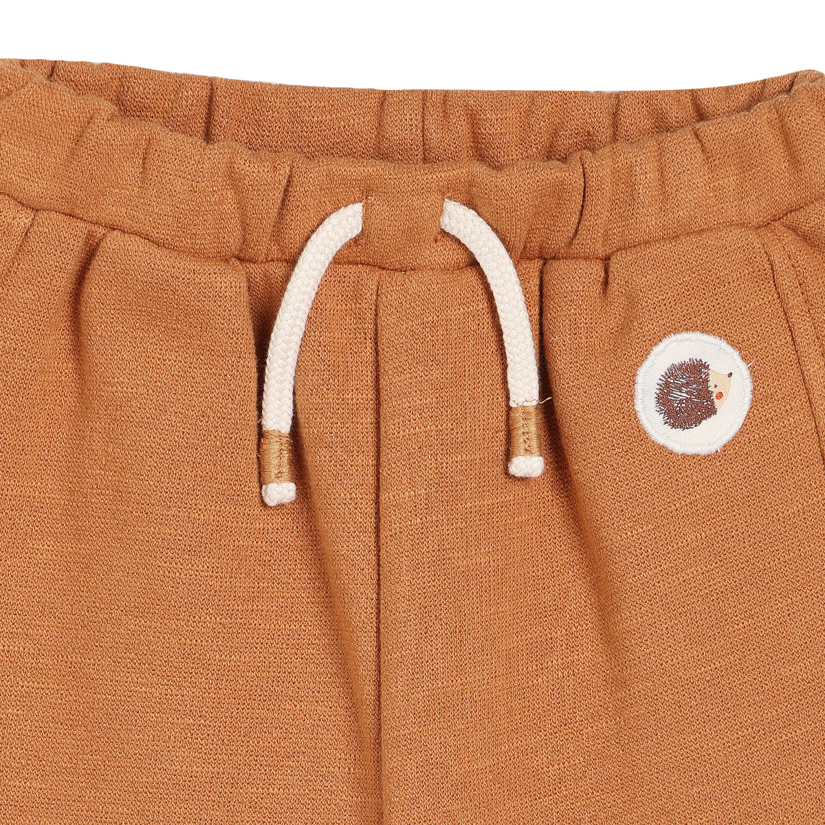 Unisex Brown Elasticated Full Length Knit Bottom