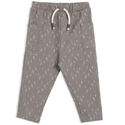 Grey Baby Unisex Elasticated Full Length Knit Bottom