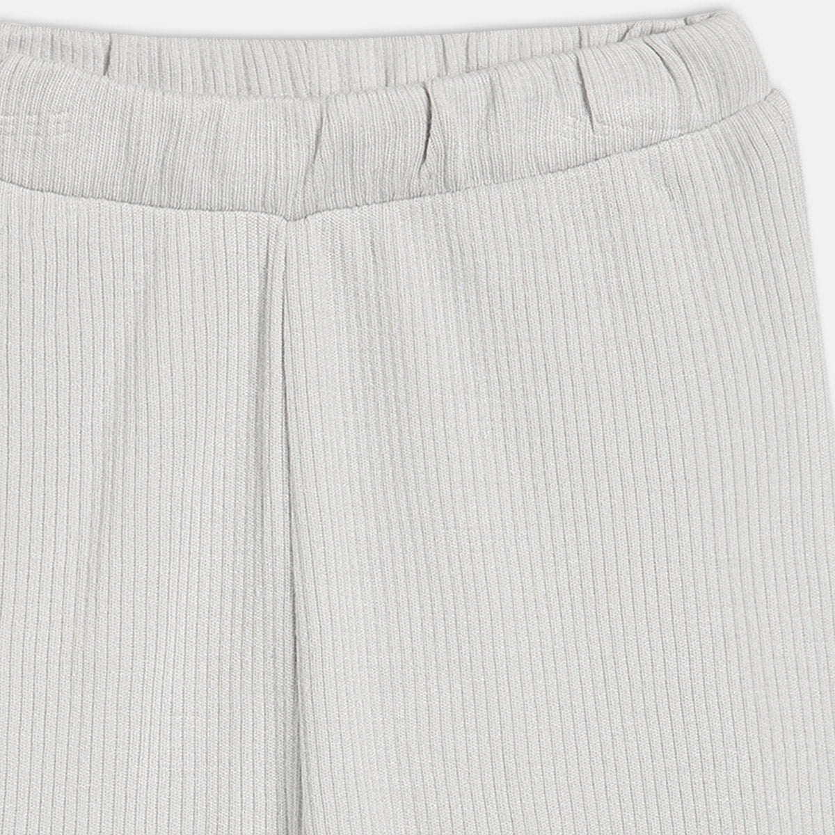 Unisex Cotton Pack Of 2 Solid Knit Bottoms - Mint Green & Grey