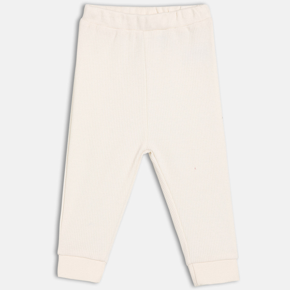 Unisex Cotton Pack Of 2 Solid Knit Bottoms -Off- White & Maroon