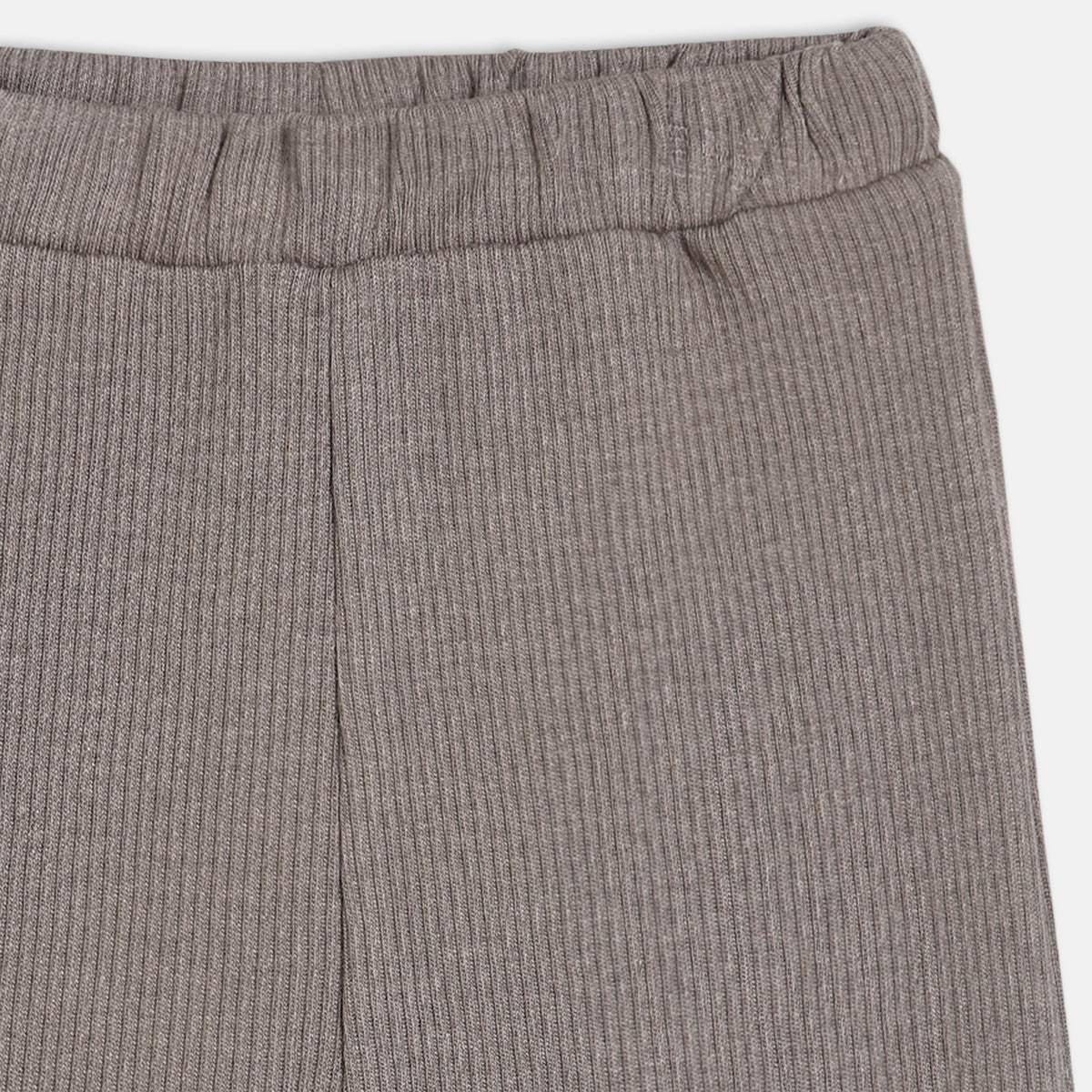 Unisex Cotton Pack Of 2 Solid Knit Bottoms - Grey & Yellow