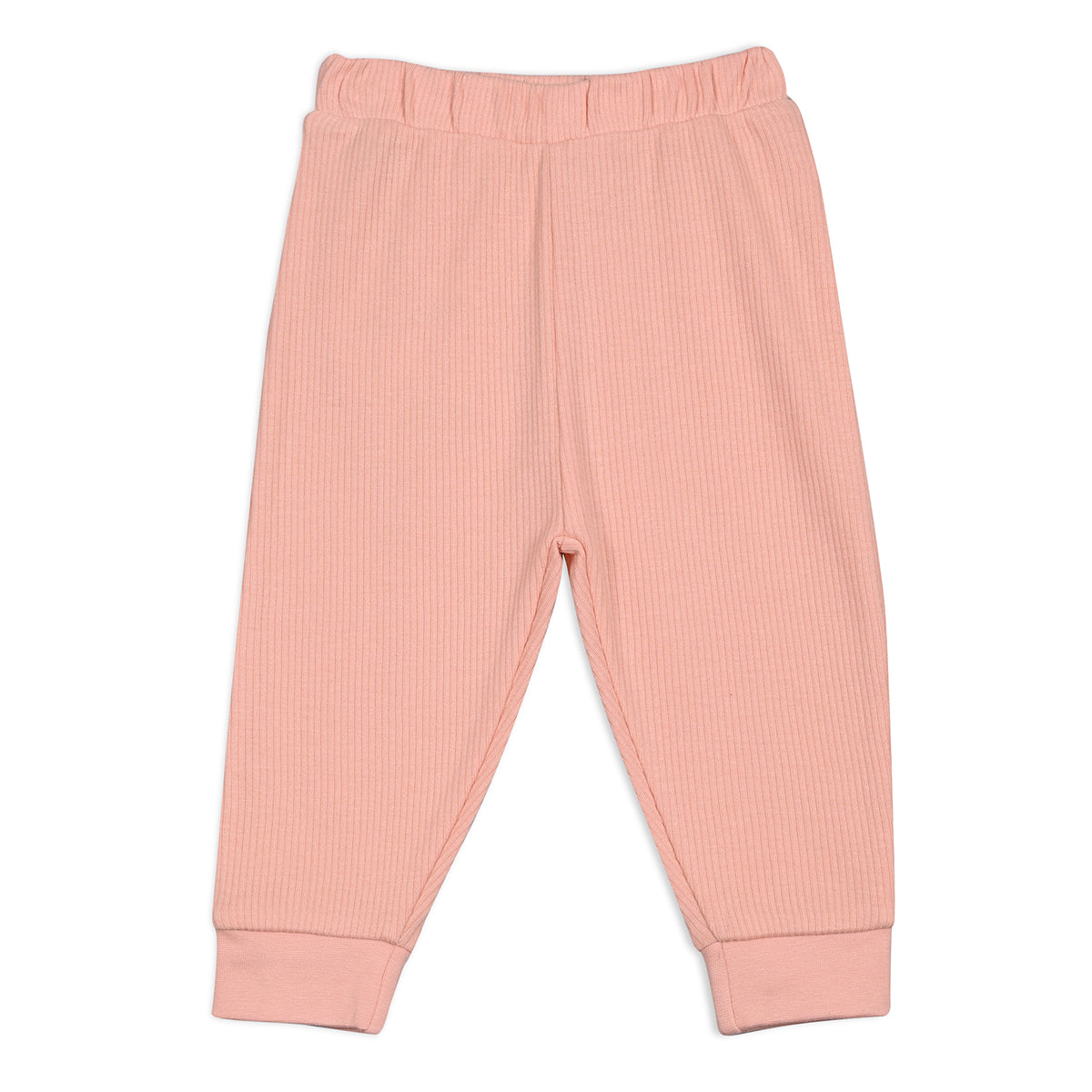 Unisex Cotton Pack Of 2 Solid Knit Bottoms - Pink & Navy Blue