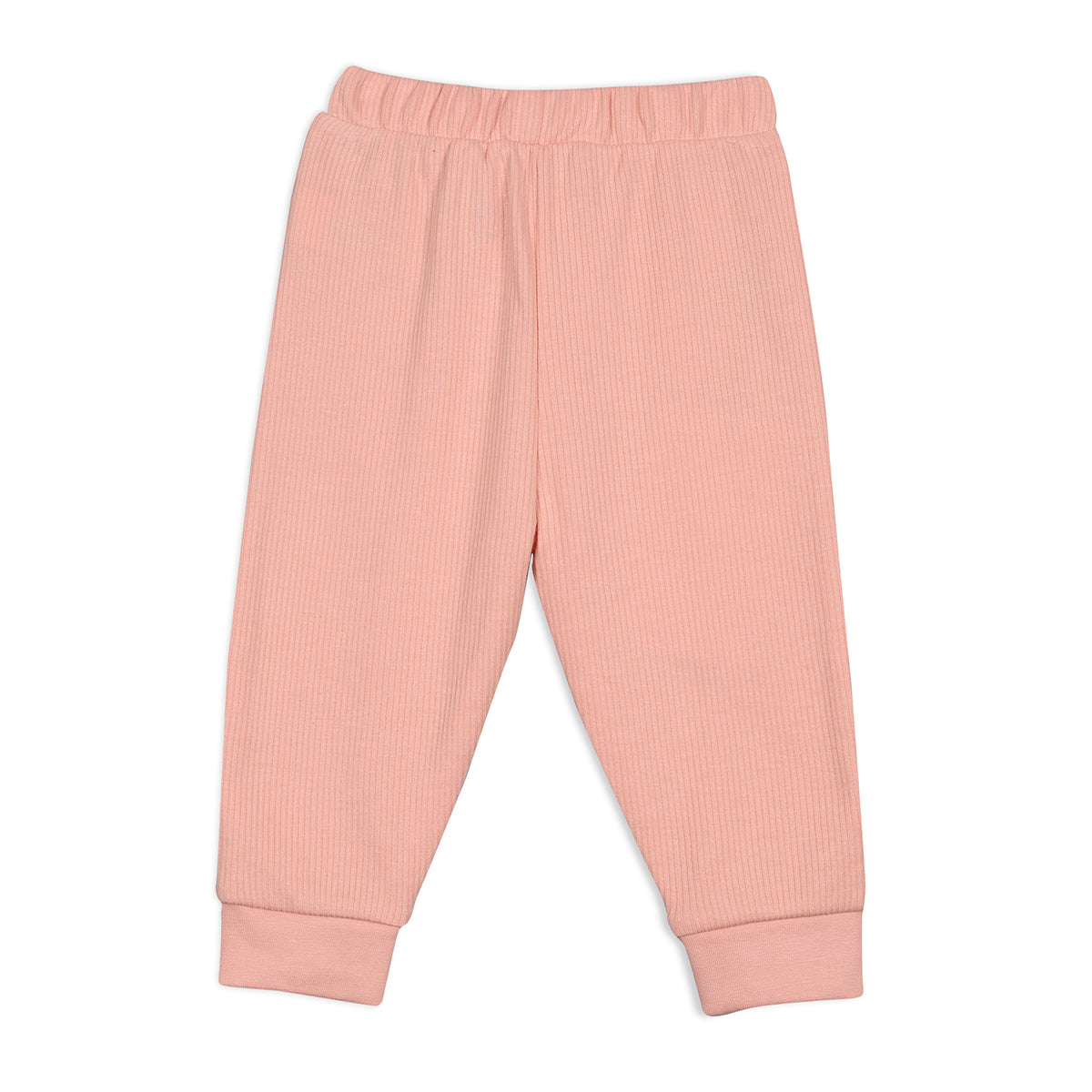 Unisex Cotton Pack Of 2 Solid Knit Bottoms - Pink & Navy Blue