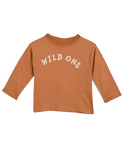 Baby Unisex Graphic Printed Top, Brown