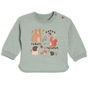 Baby Unisex Knitted T-Shirt, Grey