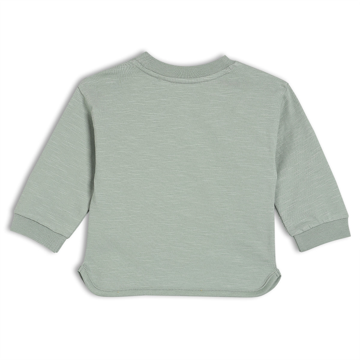 Baby Unisex Knitted T-Shirt, Grey