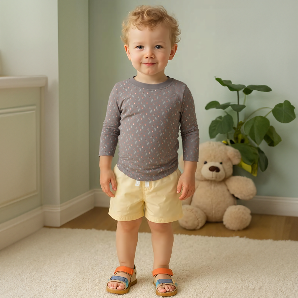 Baby Unisex Pack of 3 Printed T-Shirts, Multicolour