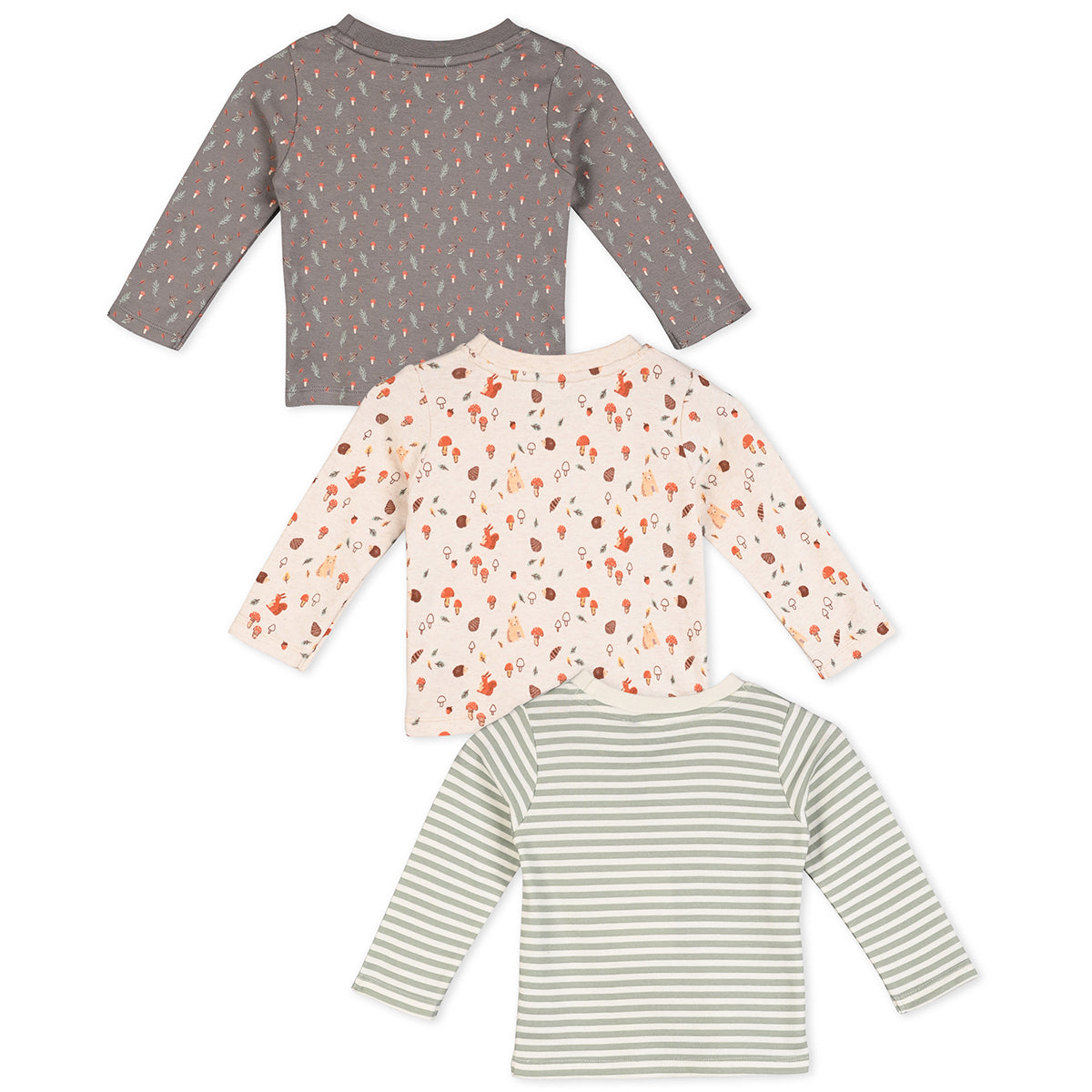 Baby Unisex Pack of 3 Printed T-Shirts, Multicolour