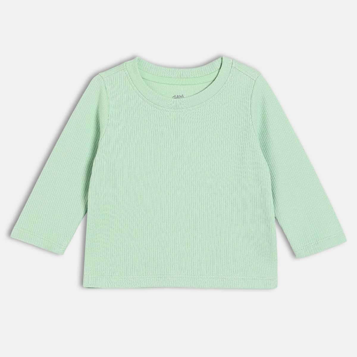 Unisex Cotton Pack Of 2 Full Sleeves Solid Tees - White & Mint Green