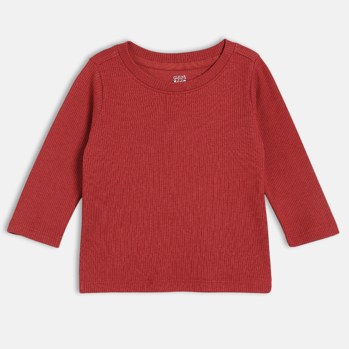 Unisex Cotton Pack Of 2 Full Sleeves Solid Tees - Maroon & Off White