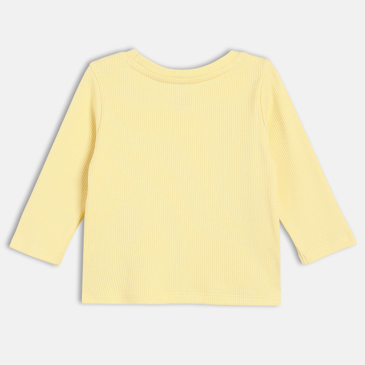 Unisex Cotton Pack Of 2 Full Sleeves Solid Tees - Grey & Yellow