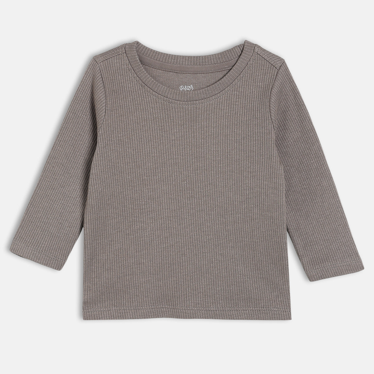 Unisex Cotton Pack Of 2 Full Sleeves Solid Tees - Grey & Yellow